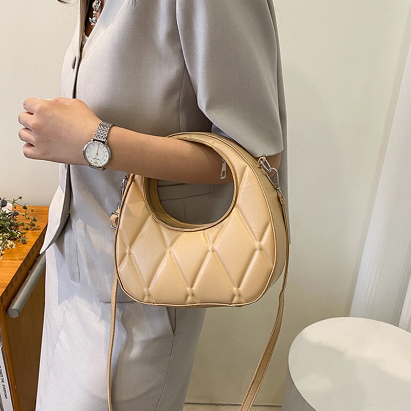 Ielgy Túi Đeo Vai Dạng Ấn Lăng Kính Thiết Kế Thời Trang niche Cao Cấp Dễ Phối Đồ Cho Nữ