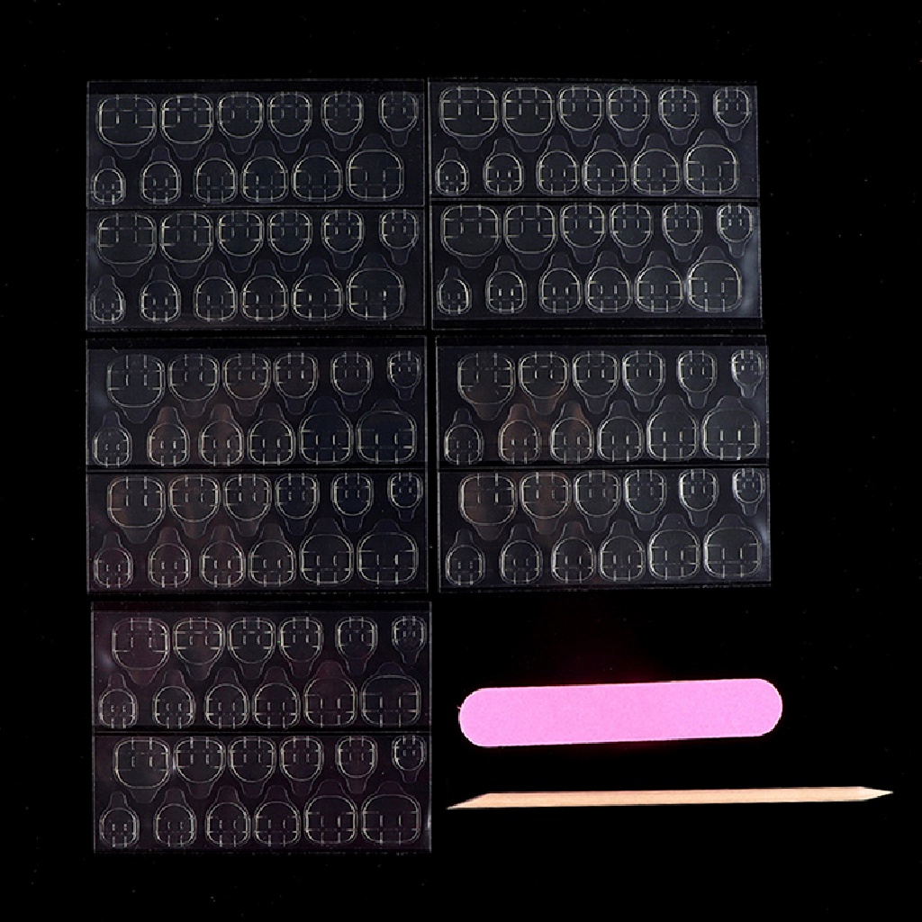 Miếng Dán Trang Trí Móng Tay Hai Mặt Dạng Nhấn Tiện Dụng