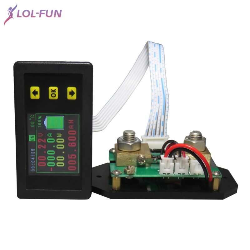 Đồng hồ kết hợp IUIU đo dòng điện DC 500v 100A 200A 300A 500A 1.8inch màn hình LCD