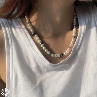 dây chuyền nam “ Núi Lửa “ Trắng - Madde