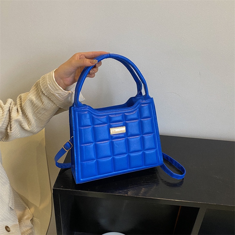 Túi Xách Mini Màu Trơn Phong Cách Retro Thời Trang Cho Nữ