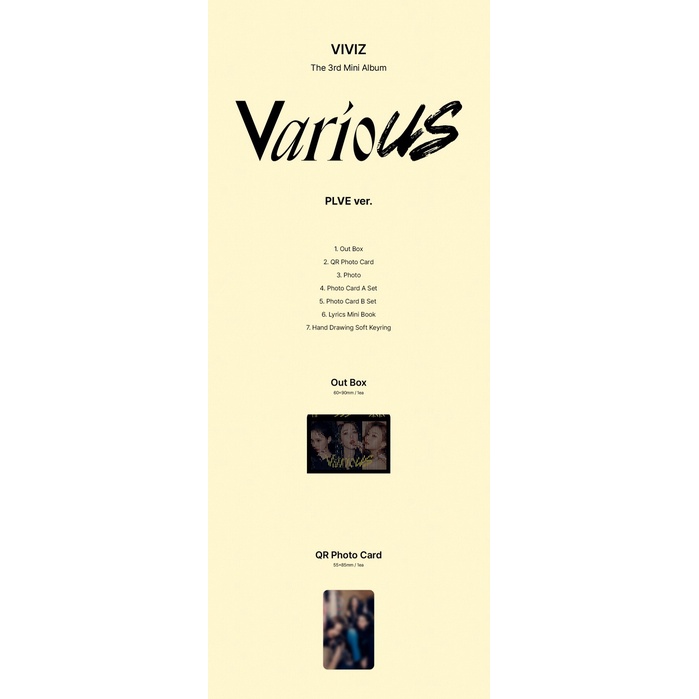 VIVIZ - The 3rd Mini Album 'VarioUS'