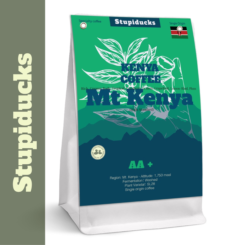 Cà Phê Đặc Sản Kenya AA Plus Mount Kenya - Stupiducks Specialty Coffee