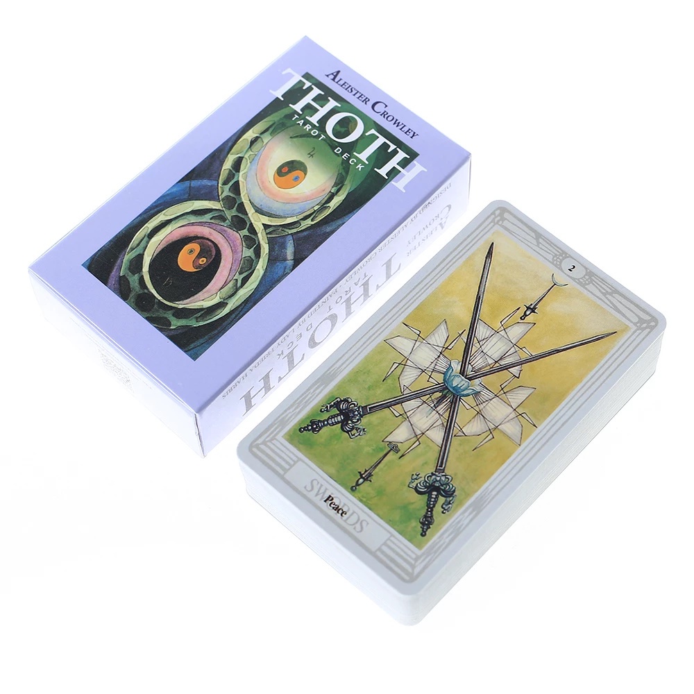 78Pcs Alester crowley thoth Tarot deck Cards