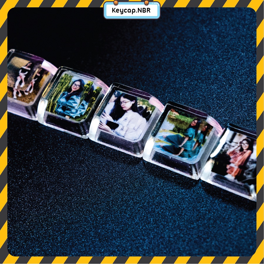 Keycap Ảnh Nền Theo Yêu Cầu trang trí bàn phím cơ
