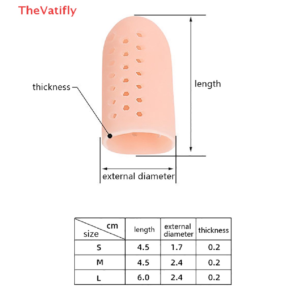 1 Cặp Ống Silicone Tách Ngón Chân Cái Bảo Vệ Ngón Chân