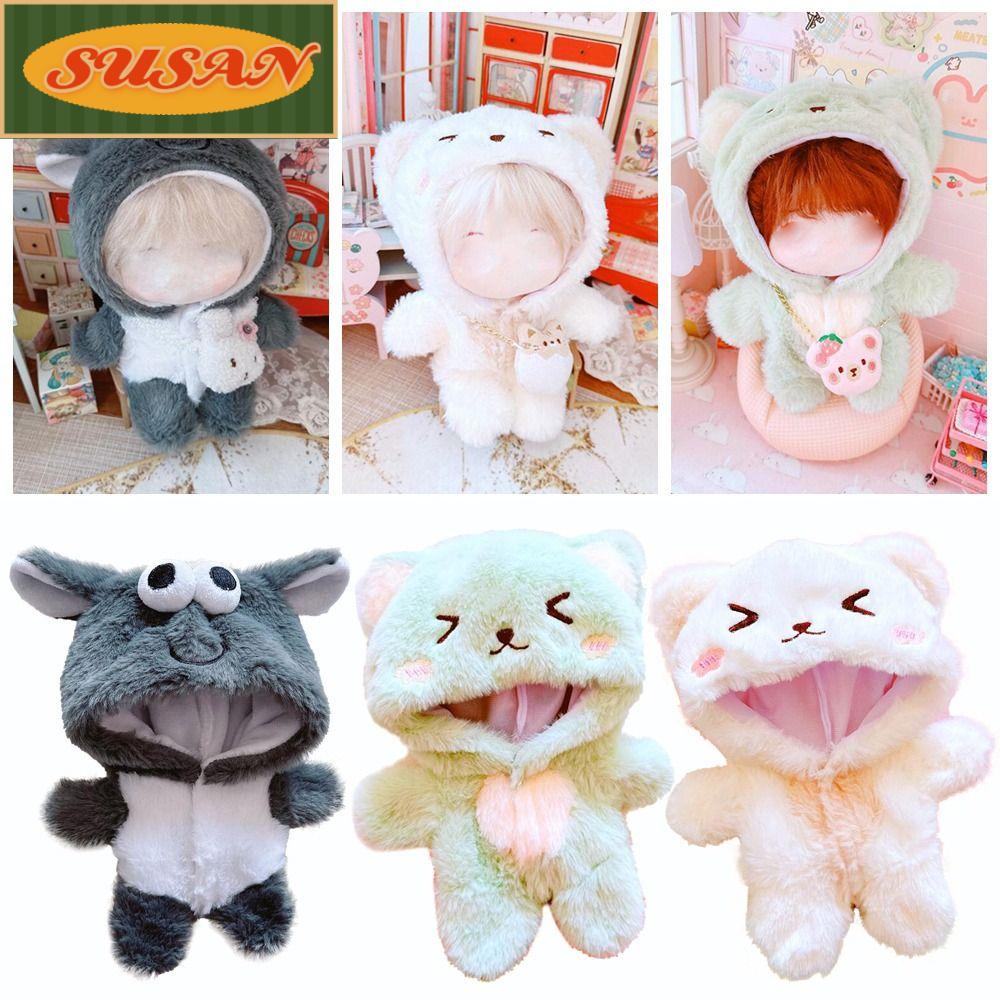 Mèo Nhồi Bông 20CM Cho Búp Bê Hoạt Hình