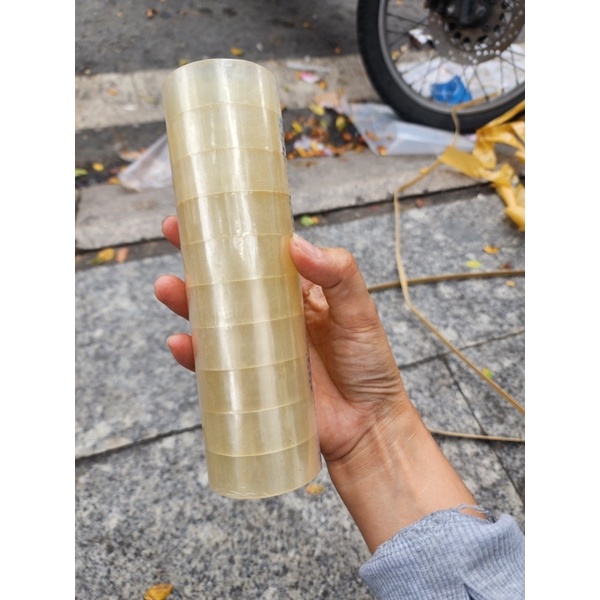 BĂNG KEO CUỘN 1 CÂY 10 CUỘN