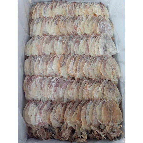 500gMỰC NHỎ SIZE6 đuoc 120-130con)CA MAU