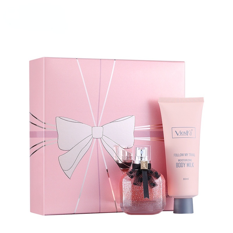 Bộ Lotion Nước Hoa Toàn Thân Hương Thơm Tươi Mát Paris Niche Cho Nữ Sinh