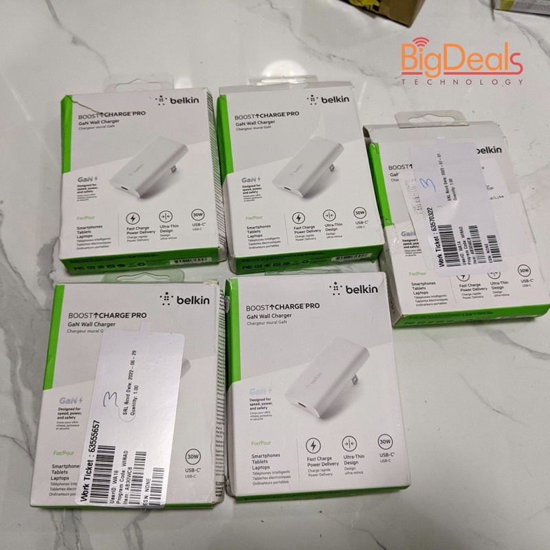 Củ sạc tường Belkin Boost Charge Pro 30W WCH008, BigDeals VN