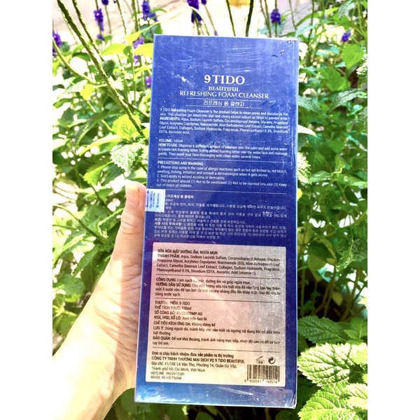 💖Sữa rửa mặt 9TIDO 100ml 💖