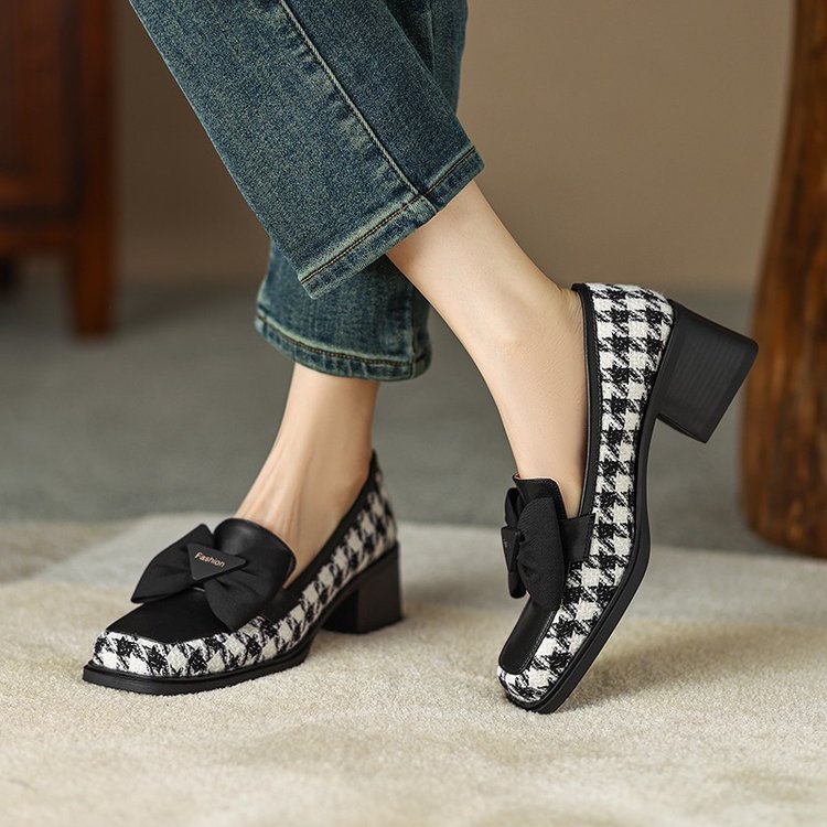 Giày Cao Gót Mũi Vuông Thời Trang Dành Cho Nữ