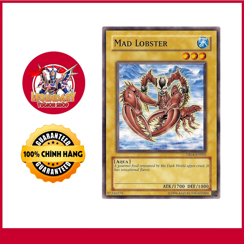 [Thẻ Bài Yugioh Chính Hãng] Mad Lobster