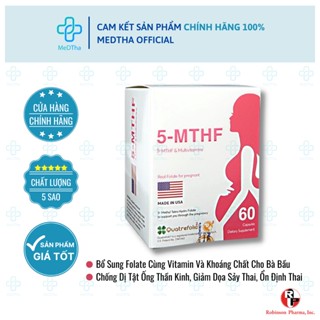 5-MTHF - Bổ Sung Acid Folic Folate, Sắt, Vitamin Tổng Hợp, Hỗ Trợ Sinh Sản