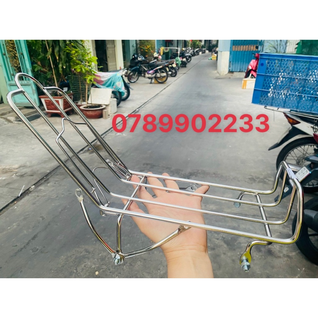BAGA BỬNG XE CHALY INOX