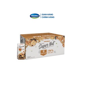 1 thùng Sữa 9 loại hạt Vinamilk Super Nut - Thùng 24 hộp 180ml