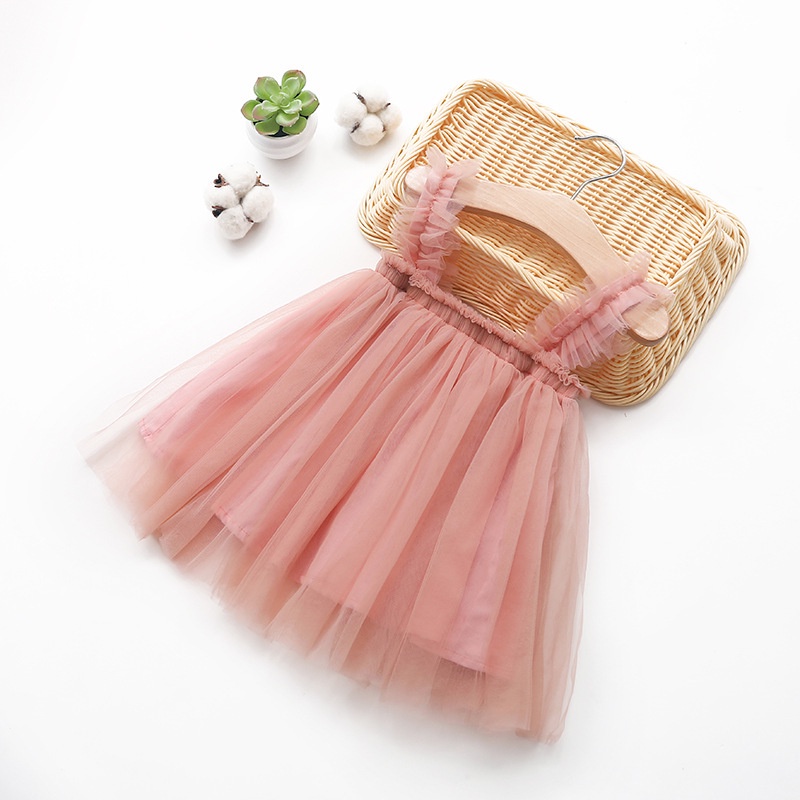Đầm Công Chúa Thời Trang Mùa Hè Cho Bé Gái 1-5 Tuổi