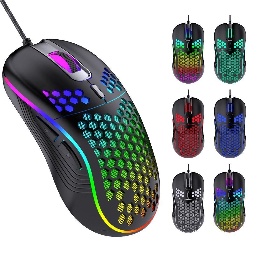 BTLIMER Chuột Máy Tính Có Dây 7200DPI RGB