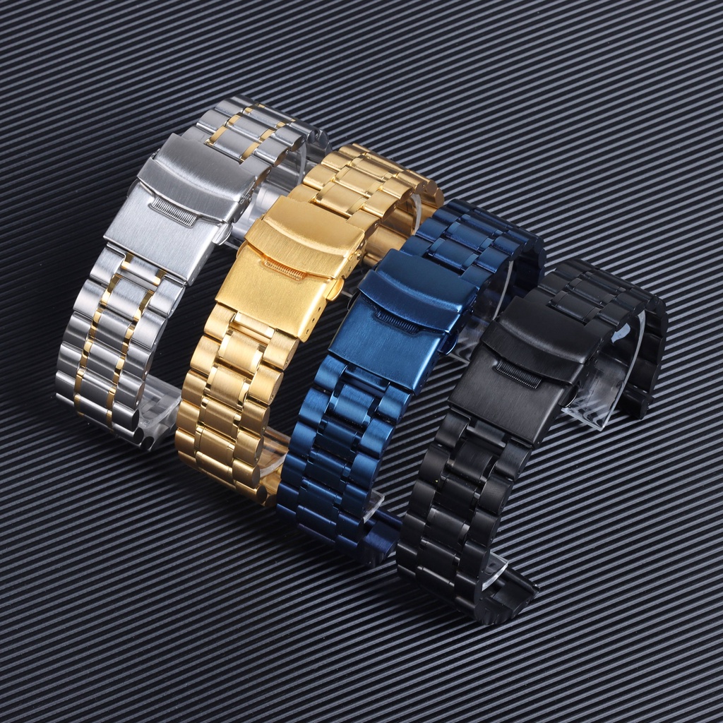 ROLEX Dây Đeo Đồng Hồ Bằng Thép Không Gỉ 18mm 20mm 22mm 24mm Cho Seiko SKX007