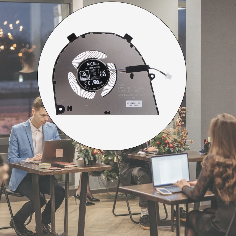 Quạt Tản Nhiệt Ít Ồn Thiết Kế 4 Chấu Tiện Dụng Cho Vostro 16 5620 5625 0T8R2T