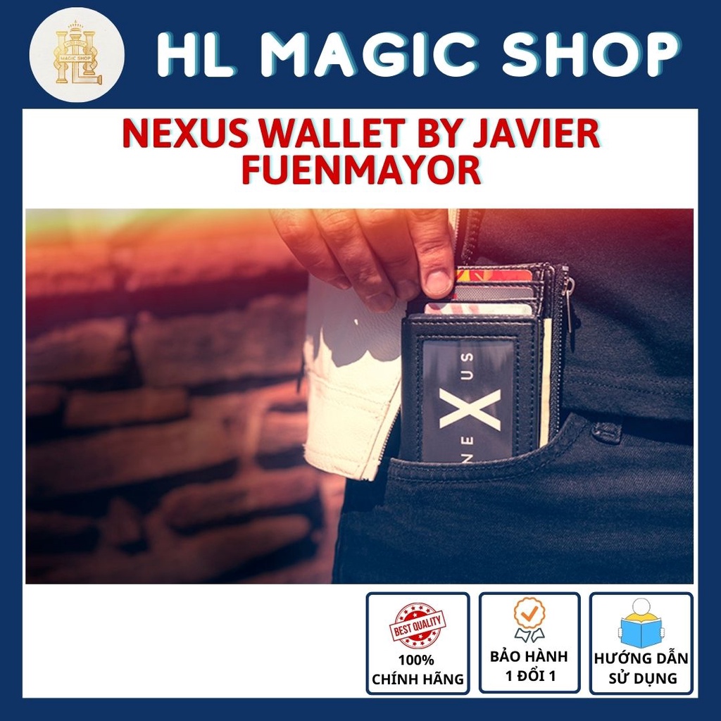 Đồ Chơi Ảo Thuật Nexus Wallet (Gimmick & Online Instructions) by Javier Fuenmayor - Chính Hãng