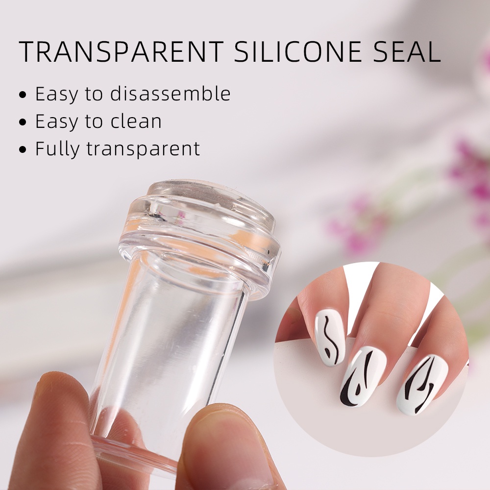 Bút Silicone Trong Suốt Dùng Trang Trí Móng Tay Nghệ Thuật DIY