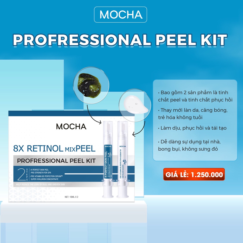 Peel Nách Bulsan Beauty, Peel Da Body Vi Tảo MOCHA Tẩy Tế Bào Chết, Kem Dưỡng Ẩm, Trắng Da, Mờ Thâm Sau 1 Tuần Sử Dụng