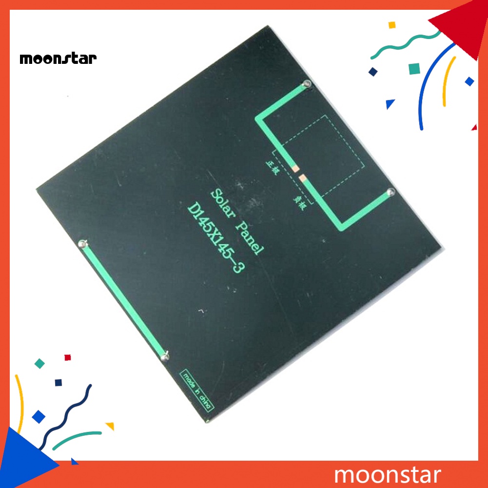 Tấm Pin Năng Lượng Mặt Trời Mini 3W 6V Polycrystalline Silicon Cho Điện Thoại
