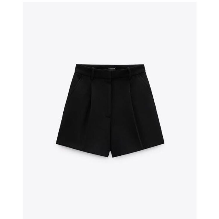 Quần Short Xếp Ly Hai Màu Phong Cách Zara 2023 Dễ Phối Đồ1478030