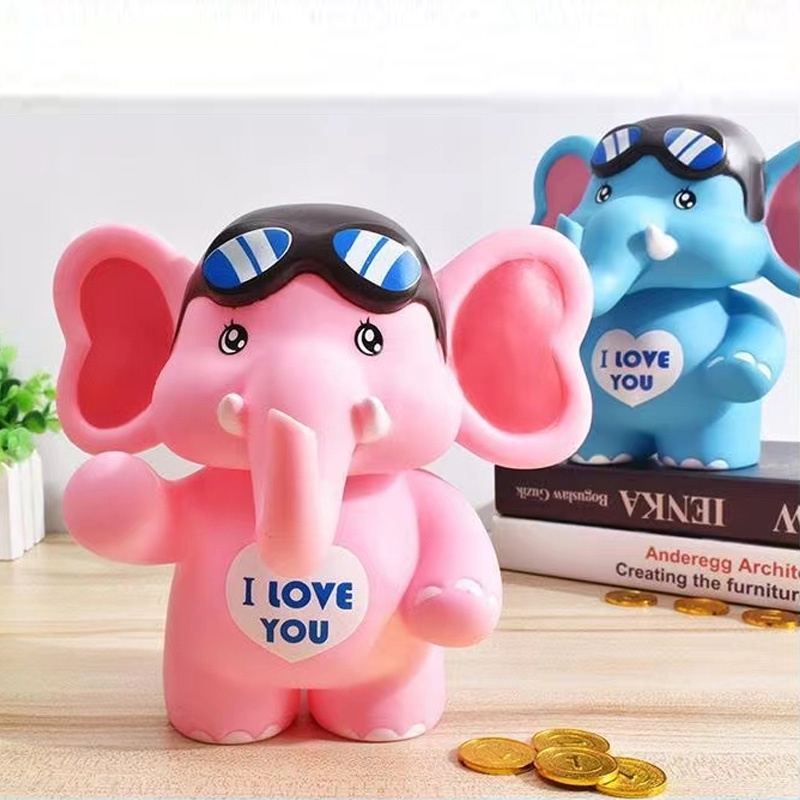 Ống Heo Tiết Kiệm Hình Munroe Hoạt Hình Sáng Tạo Chống Rơi Cho Trẻ Em