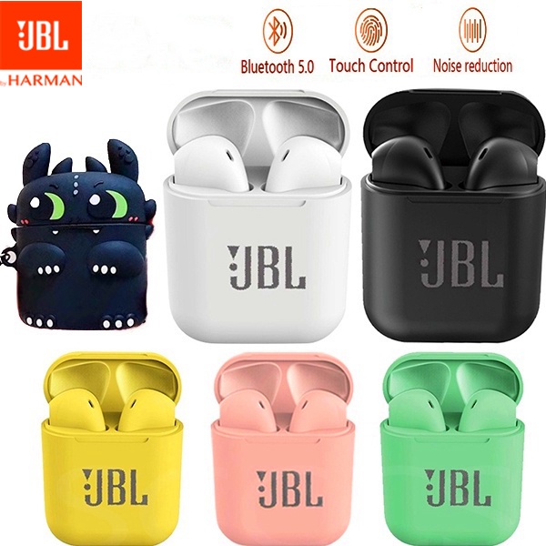 Tai Nghe Nhét Tai Bluetooth Không Dây i12 TWS Phong Cách Thể Thao Màu Macaron