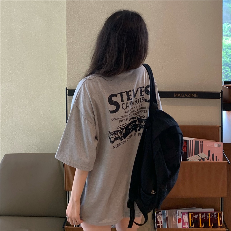 Áo Thun Nữ Ngắn Tay In Chữ Mới