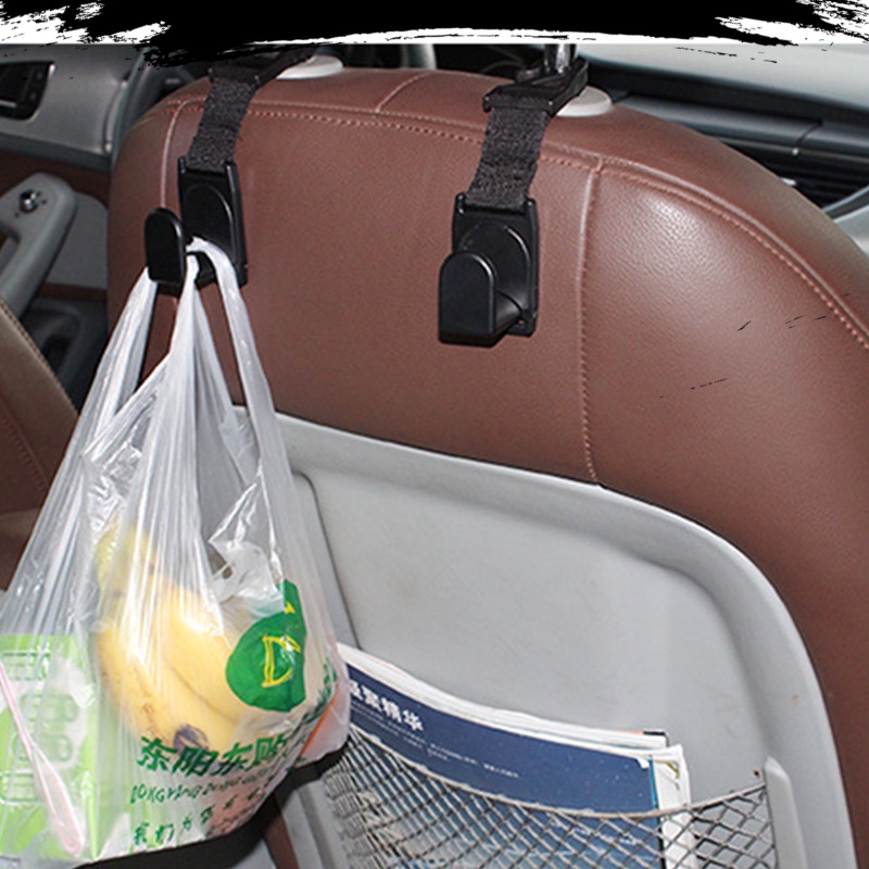 Bộ 2 Móc Treo Đồ Gắn Ghế Sau Xe Hơi Tiện Dụng