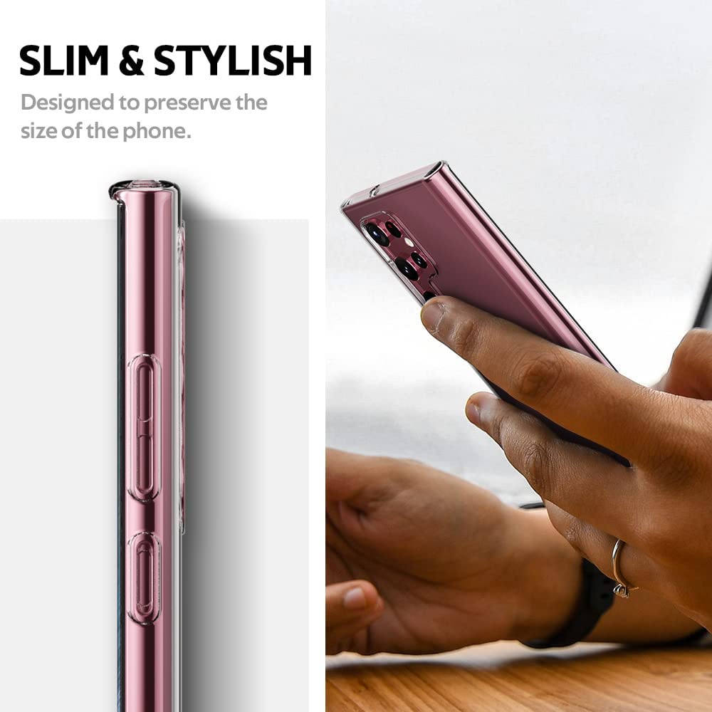 Ốp lưng trong suốt siêu mỏng dành cho Samsung Galaxy S23+ S23 Ultra