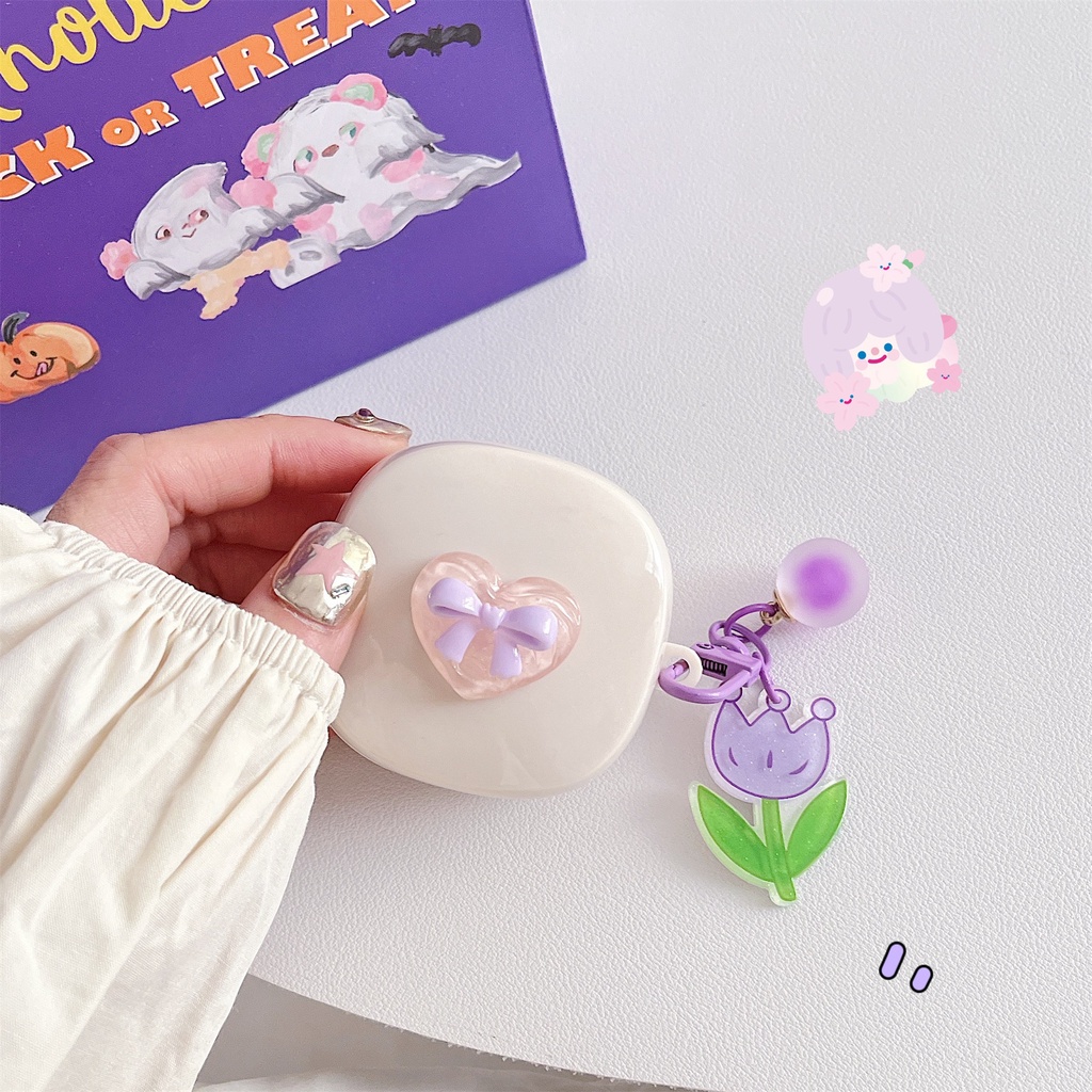 Vỏ Bảo Vệ Hộp Sạc Tai Nghe Bluetooth Không Dây Baseus WM02 + Bằng tpu Mềm Chống Sốc Kèm Dây Đeo DIY