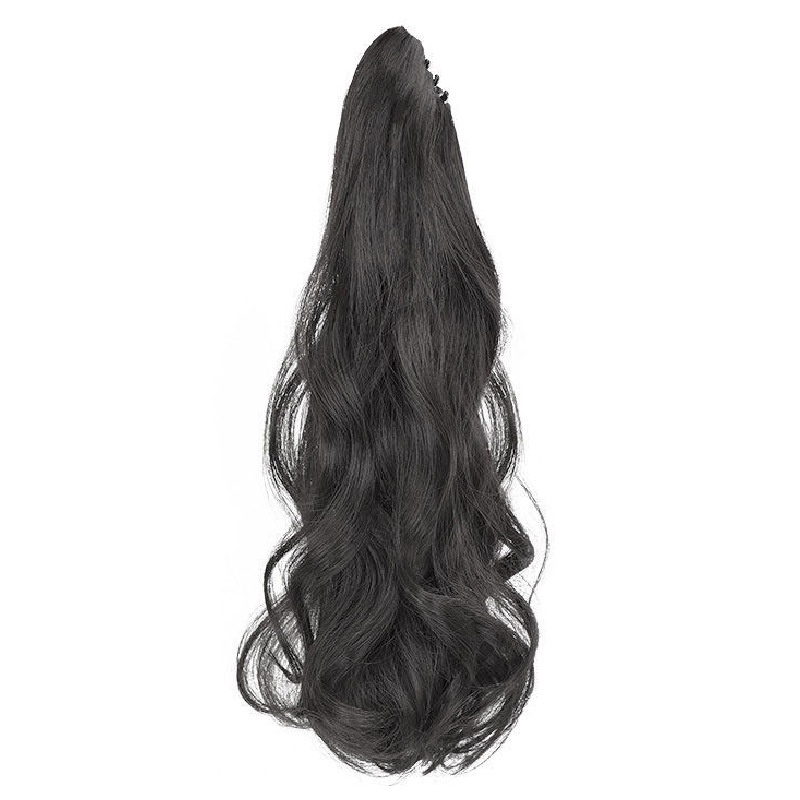 Tóc Giả Đuôi Ngựa Dài Xoăn Tự Nhiên Thời Trang Cho Nữ