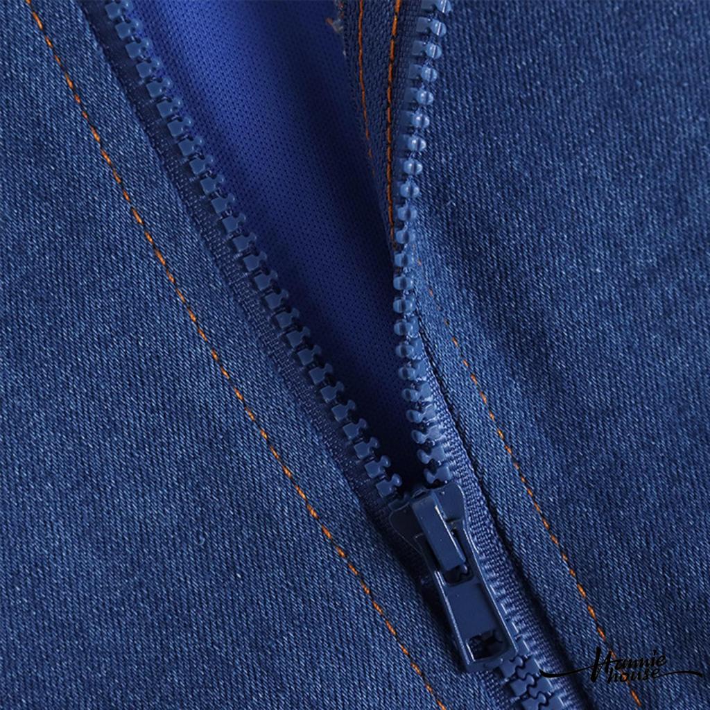 Áo Denim Cổ Thuyền Viền Ren Thời Trang Mùa Hè Cho Nữ