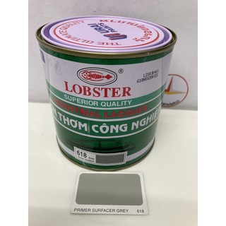 Sơn lót chống rỉ thơm công nghiệp màu xám 618 -800ml