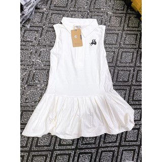 (sẵn) Váy polo đuôi cá WHO.A.U cotton hình thêu cho bé