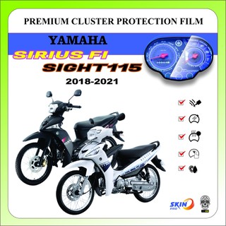 Miếng dán PPF bảo vệ mặt đồng hồ xe SIRIUS FI SIGHT115 2018 đến 2021 - YAMAHA SIRIUS FI