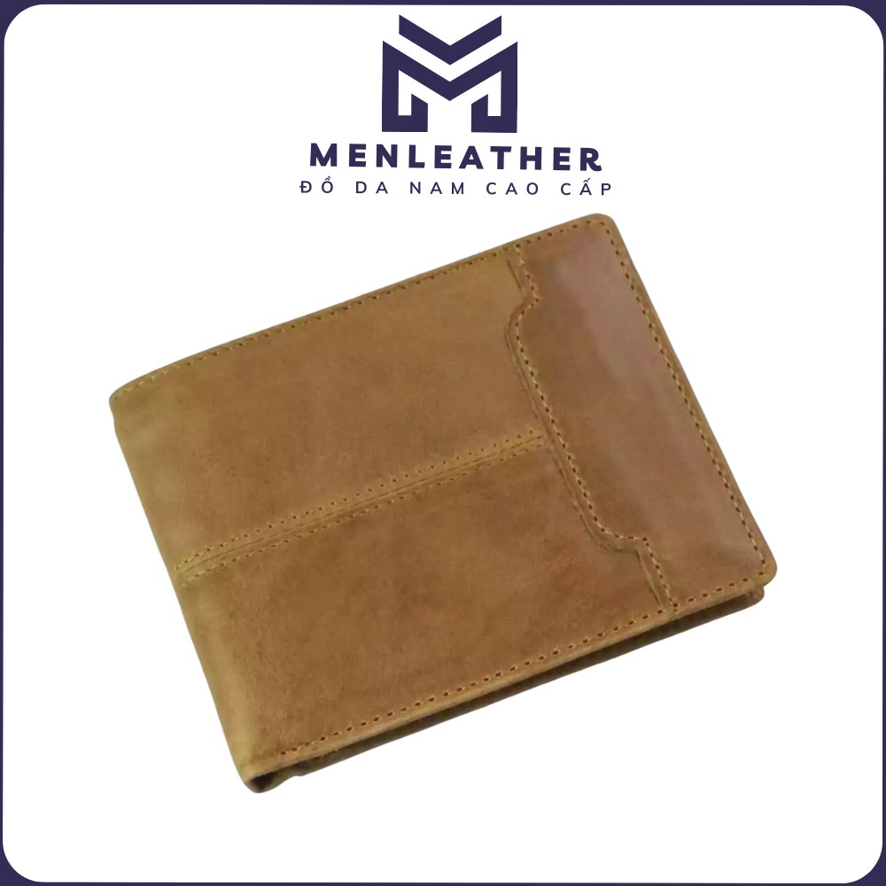 Ví/Bóp ngang nam da bò pullup cao cấp VN68.Bảo hành 12 tháng