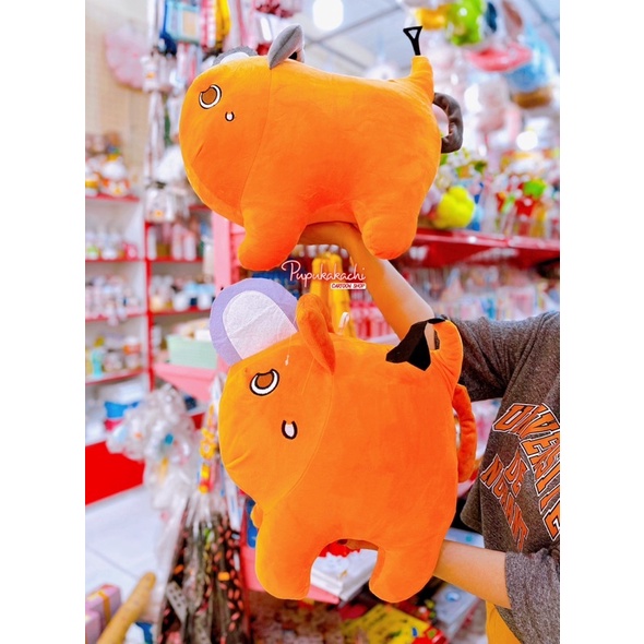 Thú Nhồi Bông Hình Nhân Vật Pochita Chainsaw Man Dễ Thương 20cm/30cm/40cm