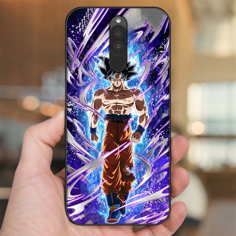 Ốp lưng Xiaomi Redmi 8 viền đen in hình Son Goku Dragon Ball Super Saiyan