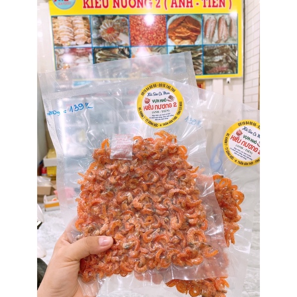 250 gam TÔM THẺ NGON nấu canh