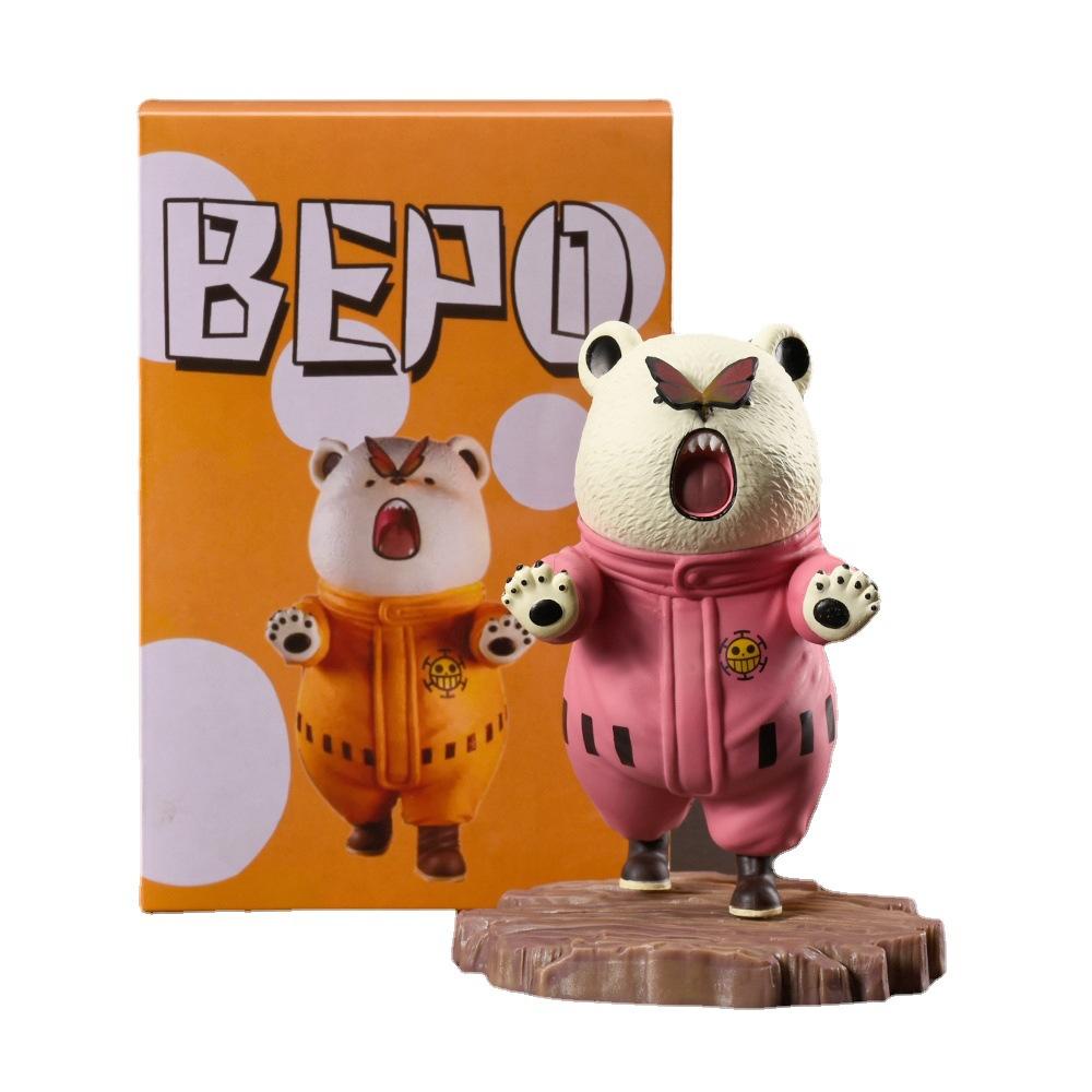 Mô Hình Bepo Nghịch NGợm Siêu Dễ Thương Cao 14cm - Mô Hình One Piece