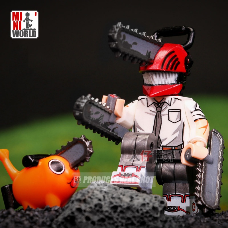 Mô Hình Đồ Chơi Nhân Vật Chainsaw Man Denji Pochita Makima Mini