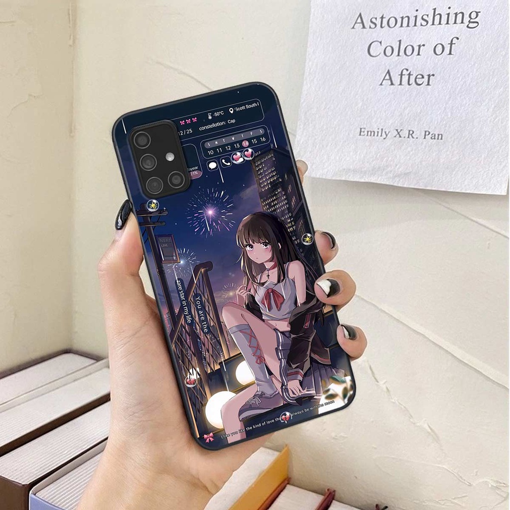 Ốp lưng Samsung A31 / A51 / A71 hình anime boy girl phong cách thời trang, ốp rẻ đẹp