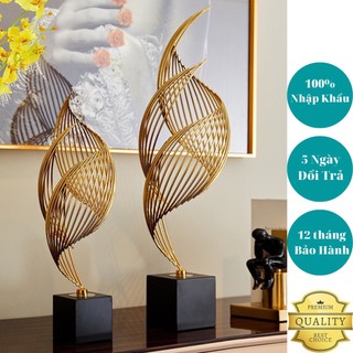Decor đẹp - Mô hình ngọn đuốc trang trí, phong cách Châu Âu Cao Cấp, trang trí phòng khách, tủ kệ, quà tặng cao cấp
