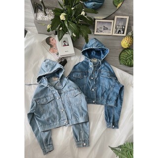 ÁO KHOÁC JEANS CROPTOP (KÈM VIDEO HÌNH THẬT)